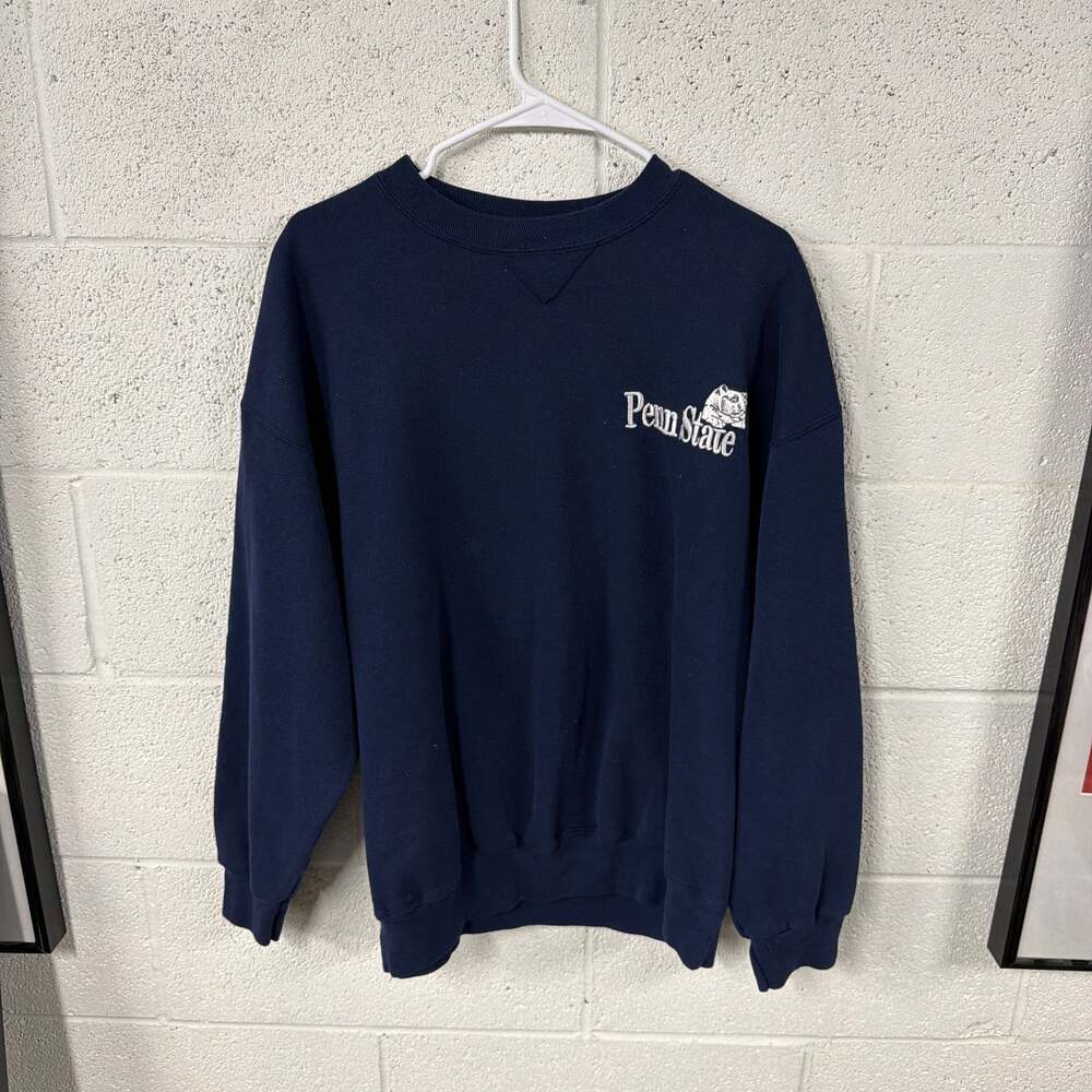 Vintage 90s Penn State Nittany Lions Embroidered Crewneck Sweatshirt XXL